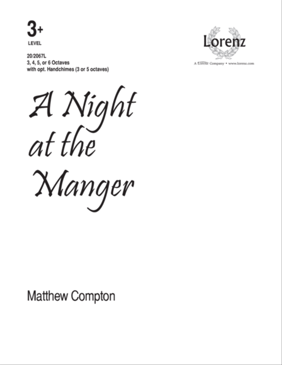 A Night at the Manger (Digital Download) 5-Octaves scores gallery preview page 1