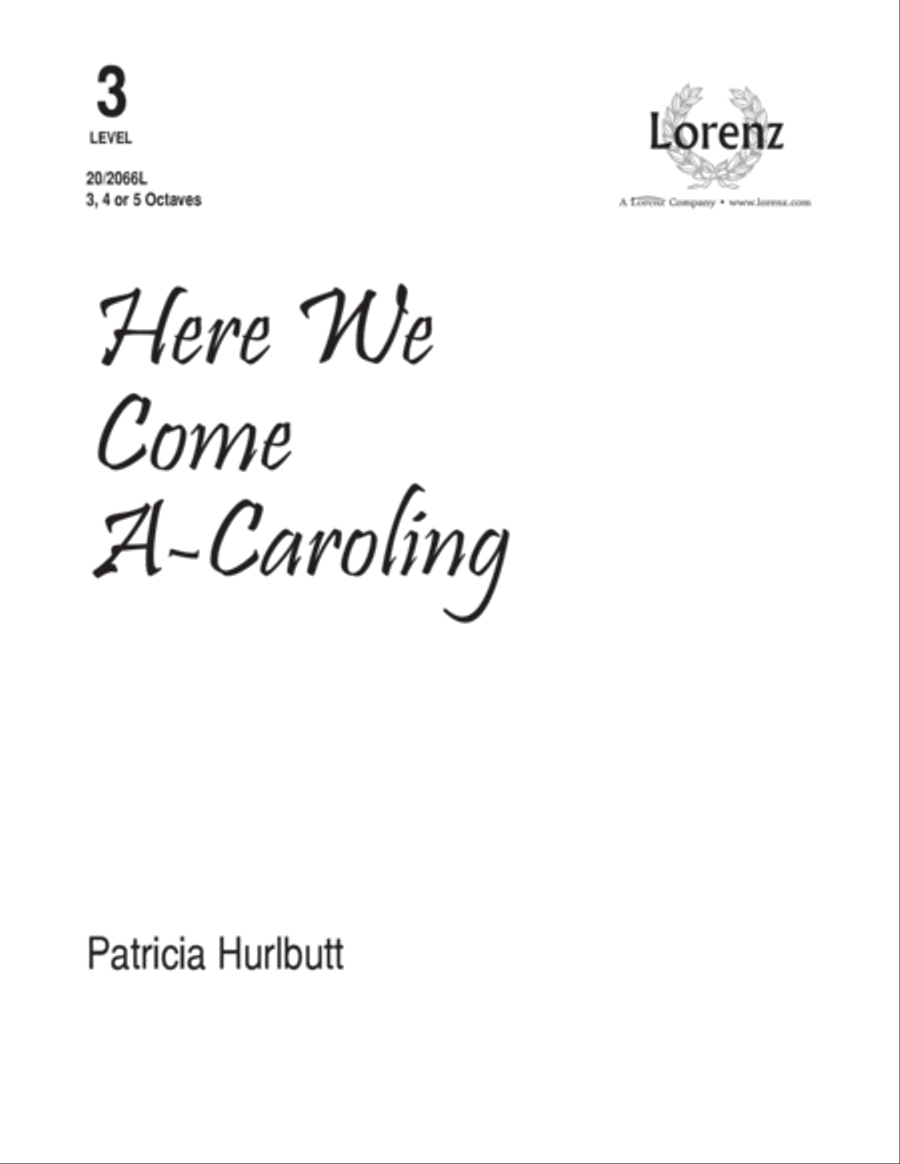 Here We Come A-Caroling (Digital Download) 5-Octaves scores gallery preview page 1
