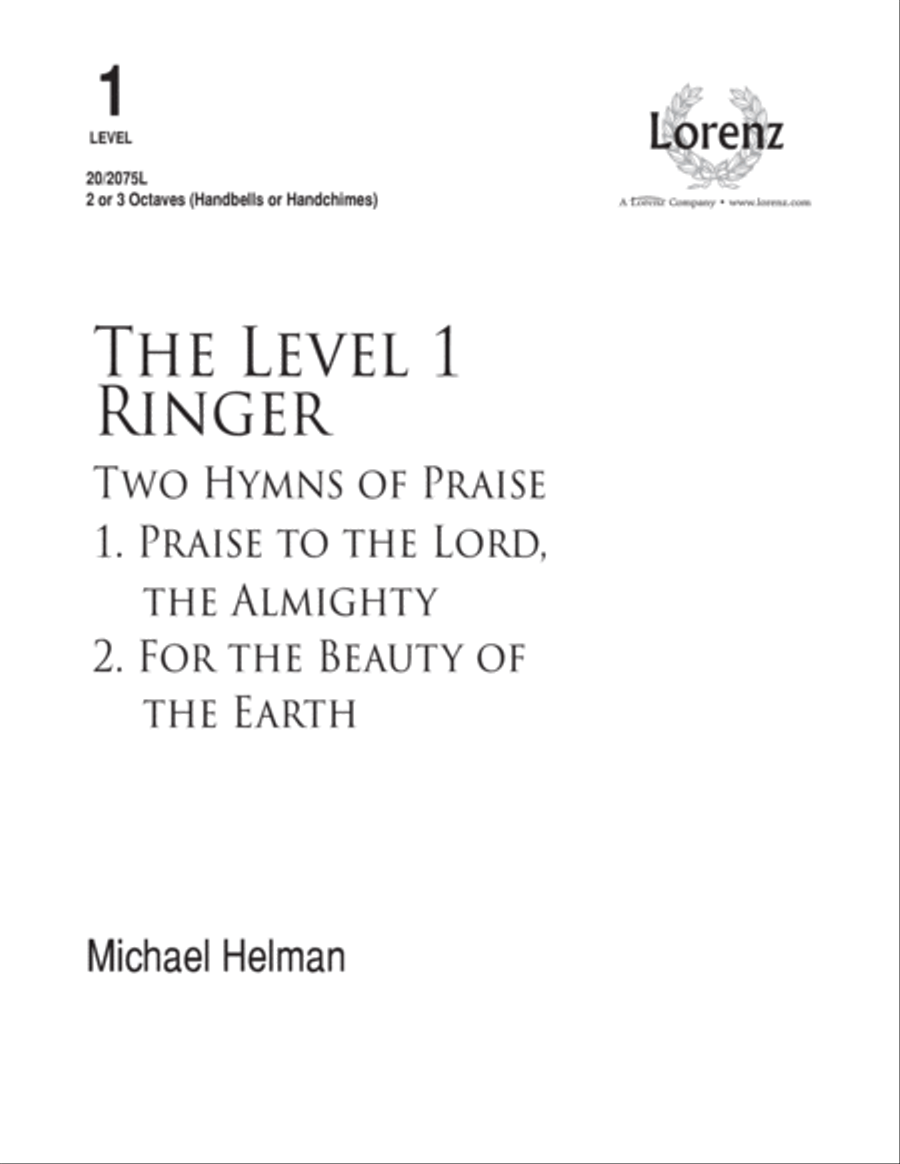 Two Hymns of Praise (Digital Download) 3-Octaves scores gallery preview page 1