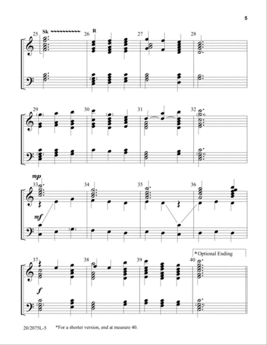 Two Hymns of Praise (Digital Download) 3-Octaves scores gallery preview page 5