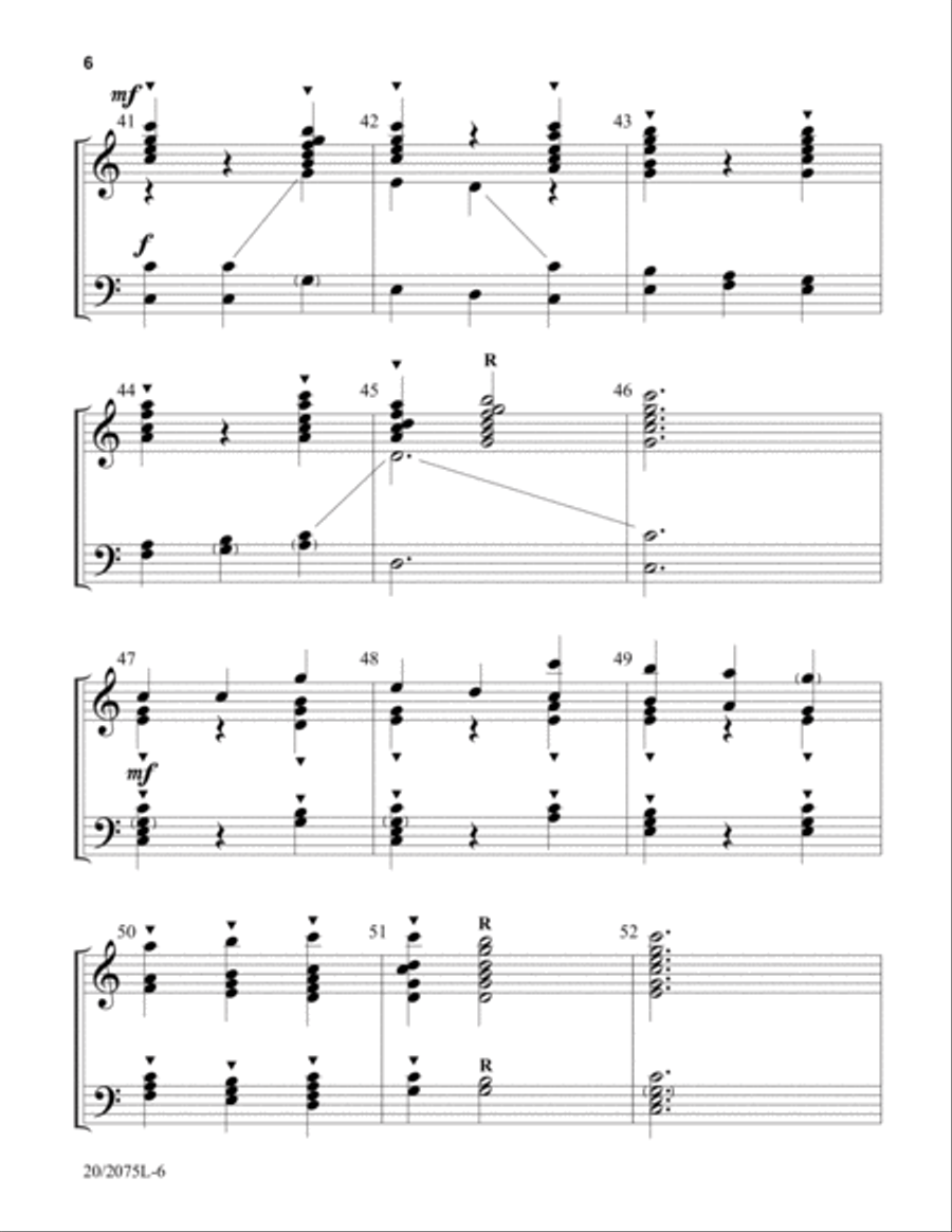 Two Hymns of Praise (Digital Download) 3-Octaves scores gallery preview page 6