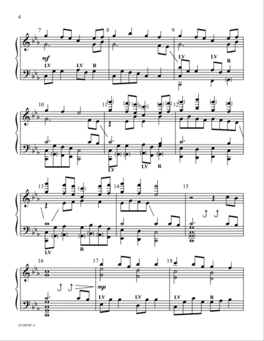 Come, Ye Sinners, Poor and Needy (Digital Download) 5-Octaves scores gallery preview page 4