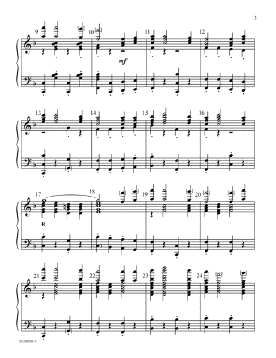 To Be Happy in Jesus (Digital Download) 5-Octaves scores gallery preview page 3
