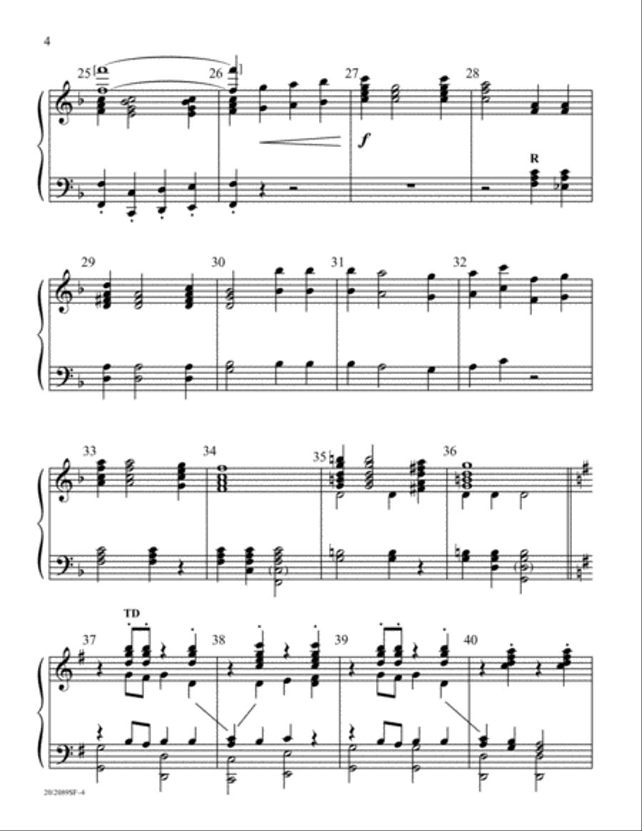 To Be Happy in Jesus (Digital Download) 5-Octaves scores gallery preview page 4