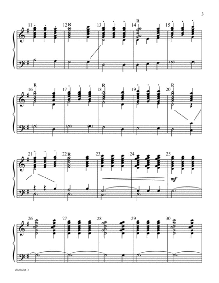 What Star Is This with Beams So Bright? 2-3 oct (Digital Download) 3-Octaves scores gallery preview page 3