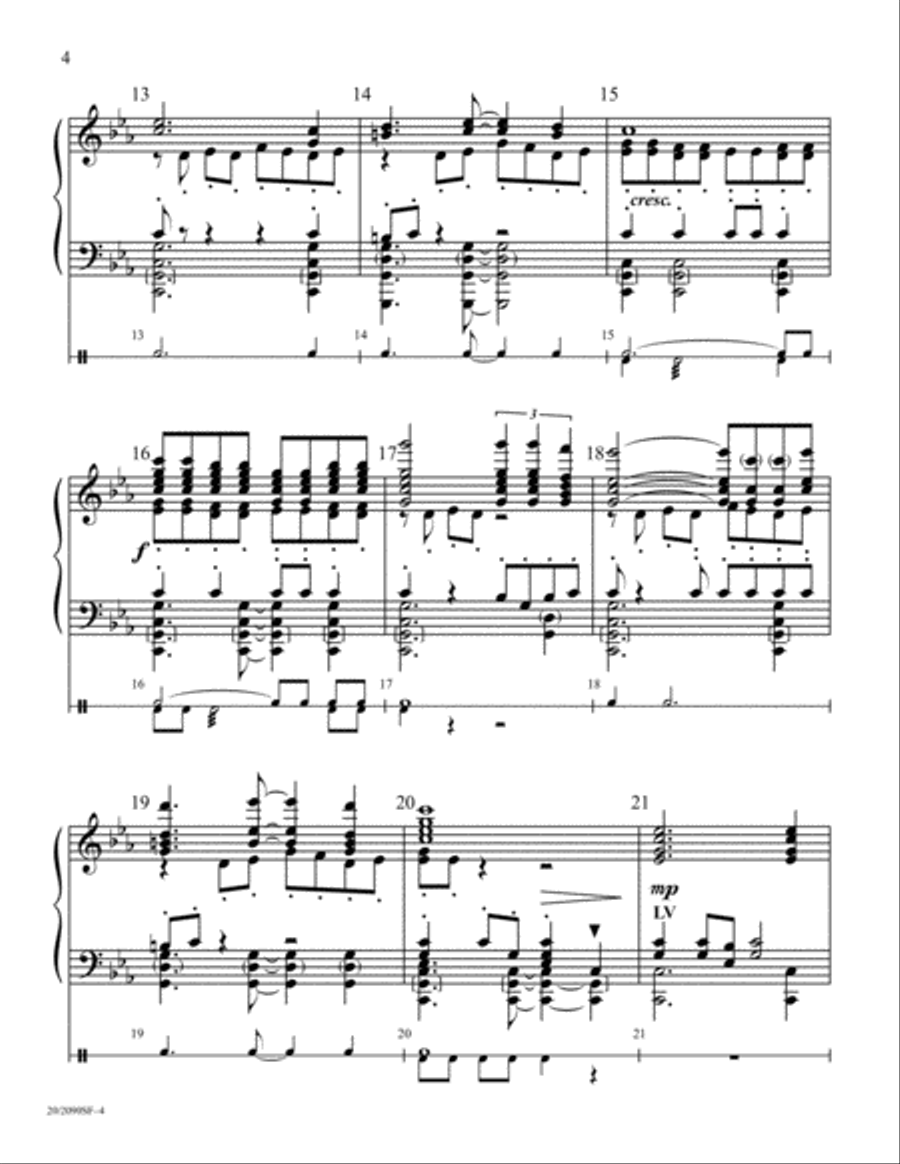 We Three Kings of Orient Are (Digital Download) 5-Octaves scores gallery preview page 4