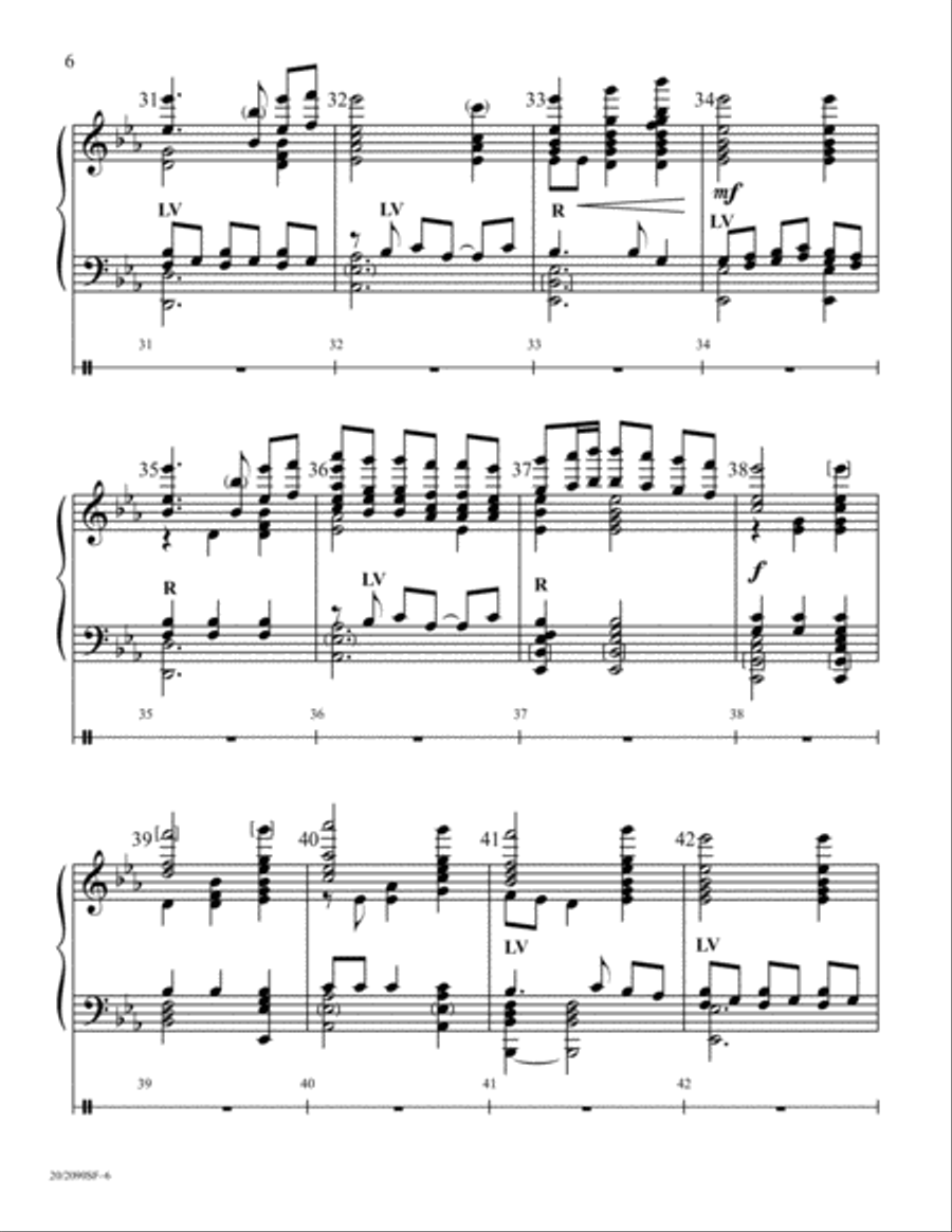 We Three Kings of Orient Are (Digital Download) 5-Octaves scores gallery preview page 6