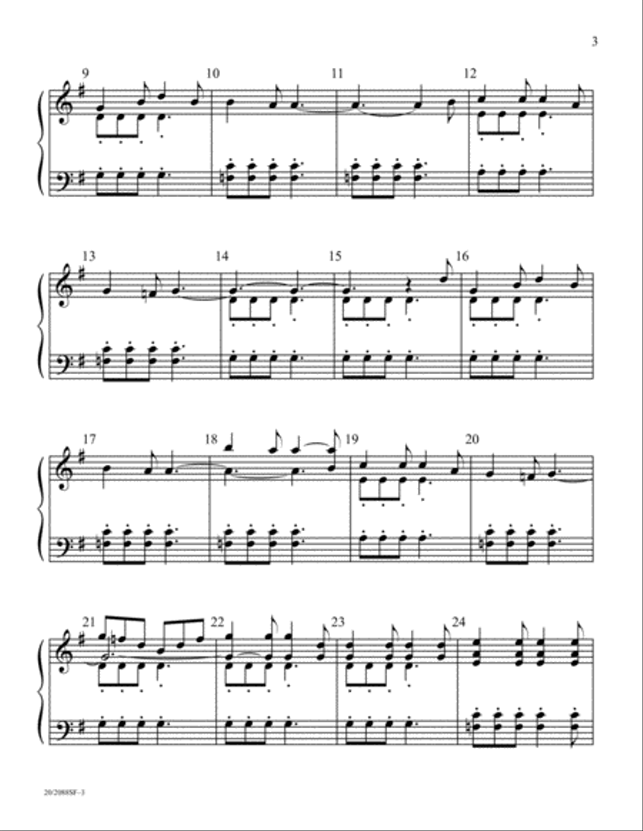 The Solid Rock (Digital Download) 5-Octaves scores gallery preview page 3