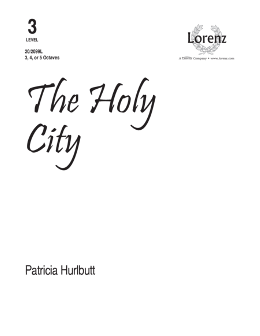 The Holy City (Digital Download) 5-Octaves scores gallery preview page 1