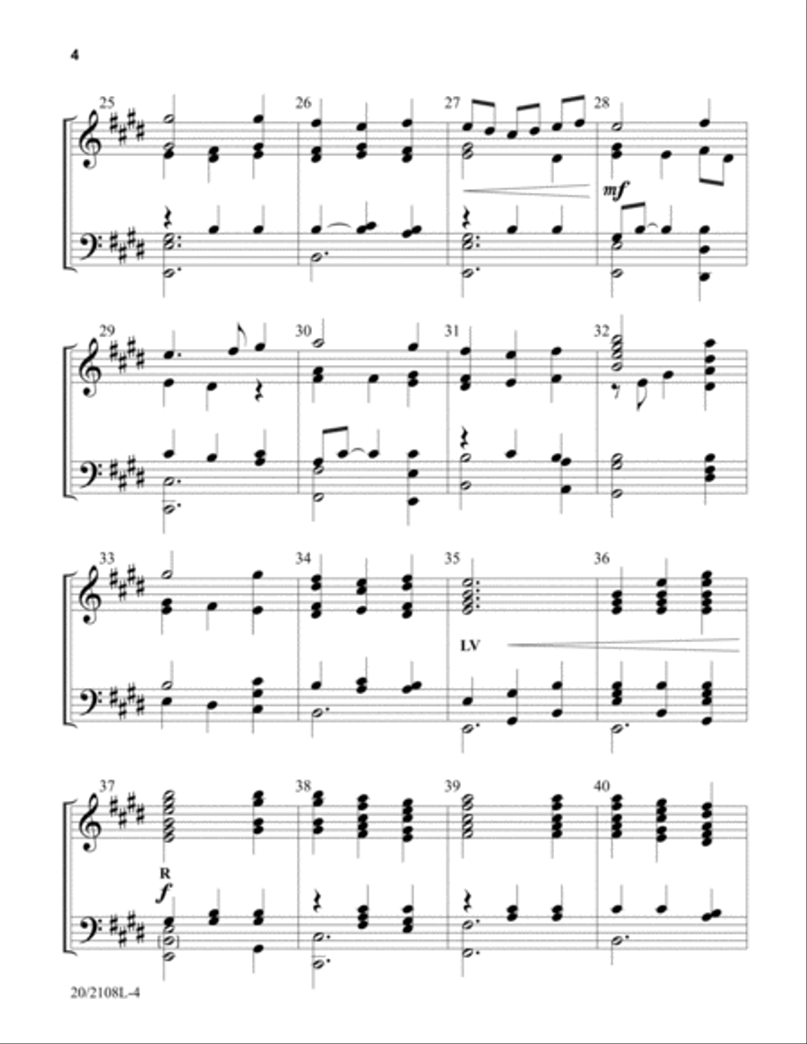 Waltz on Hyfrydol (Digital Download) 5-Octaves scores gallery preview page 4