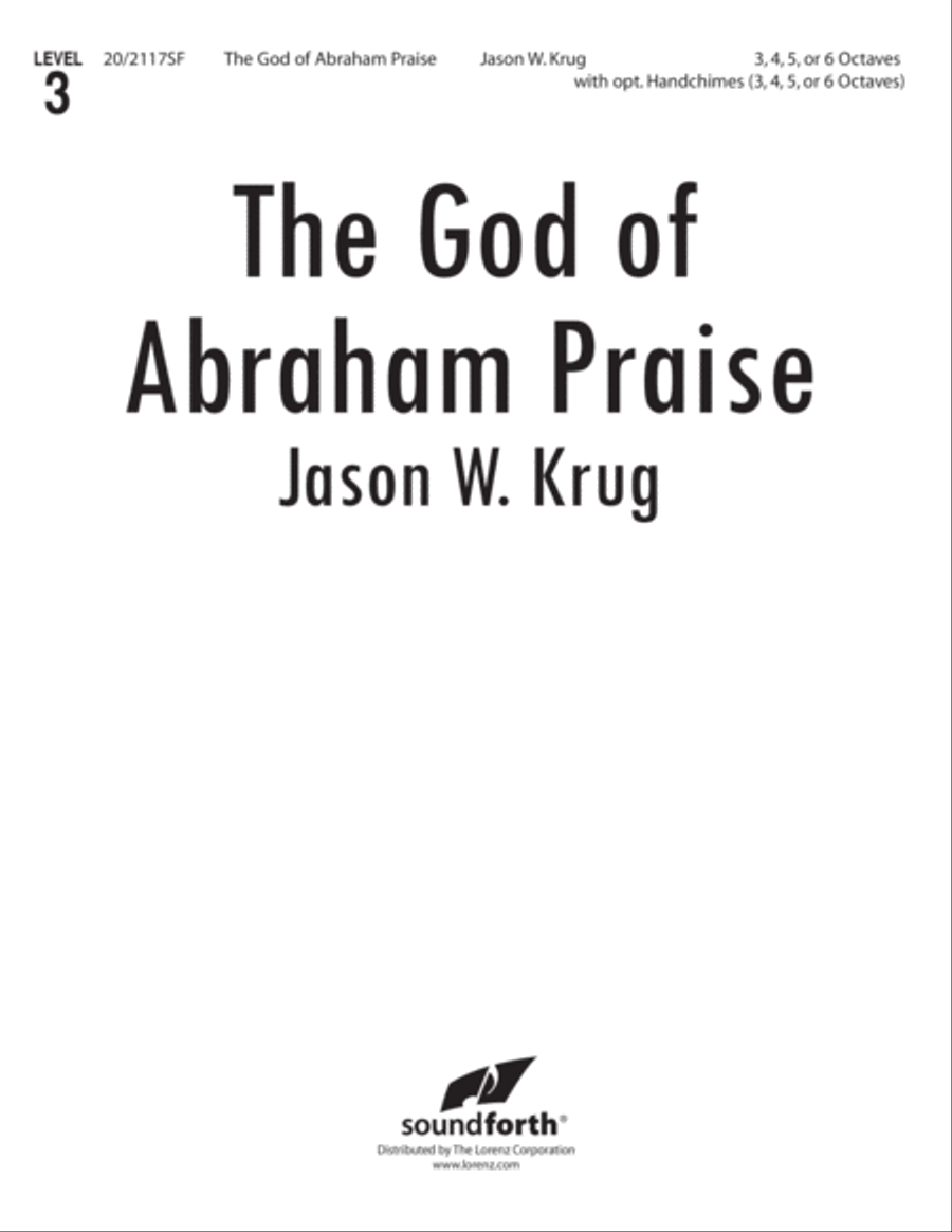 The God of Abraham Praise (Digital Download) 5-Octaves scores gallery preview page 1