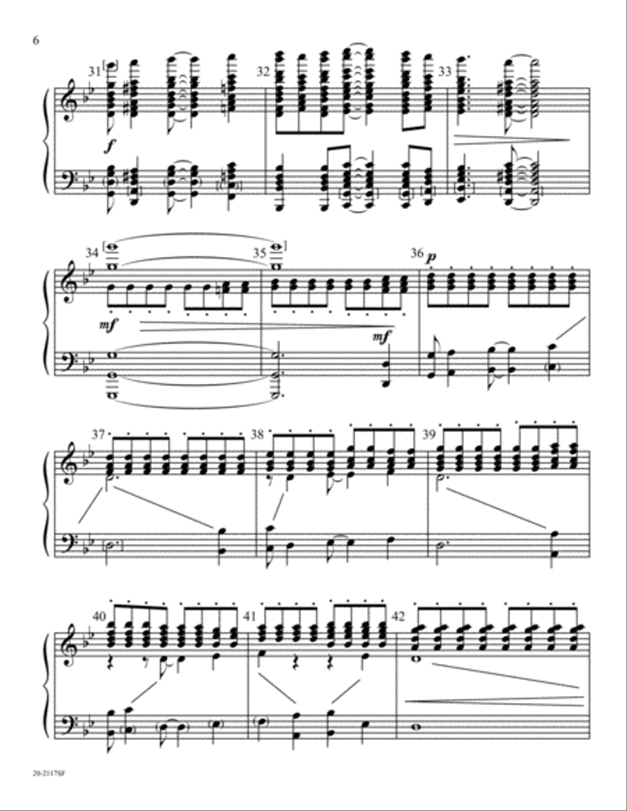 The God of Abraham Praise (Digital Download) 5-Octaves scores gallery preview page 6