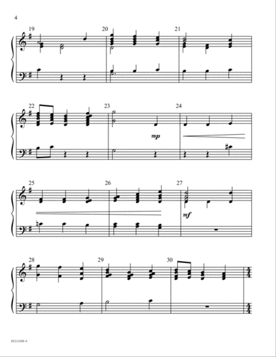 O Worship the King (Digital Download) 2-Octaves scores gallery preview page 4