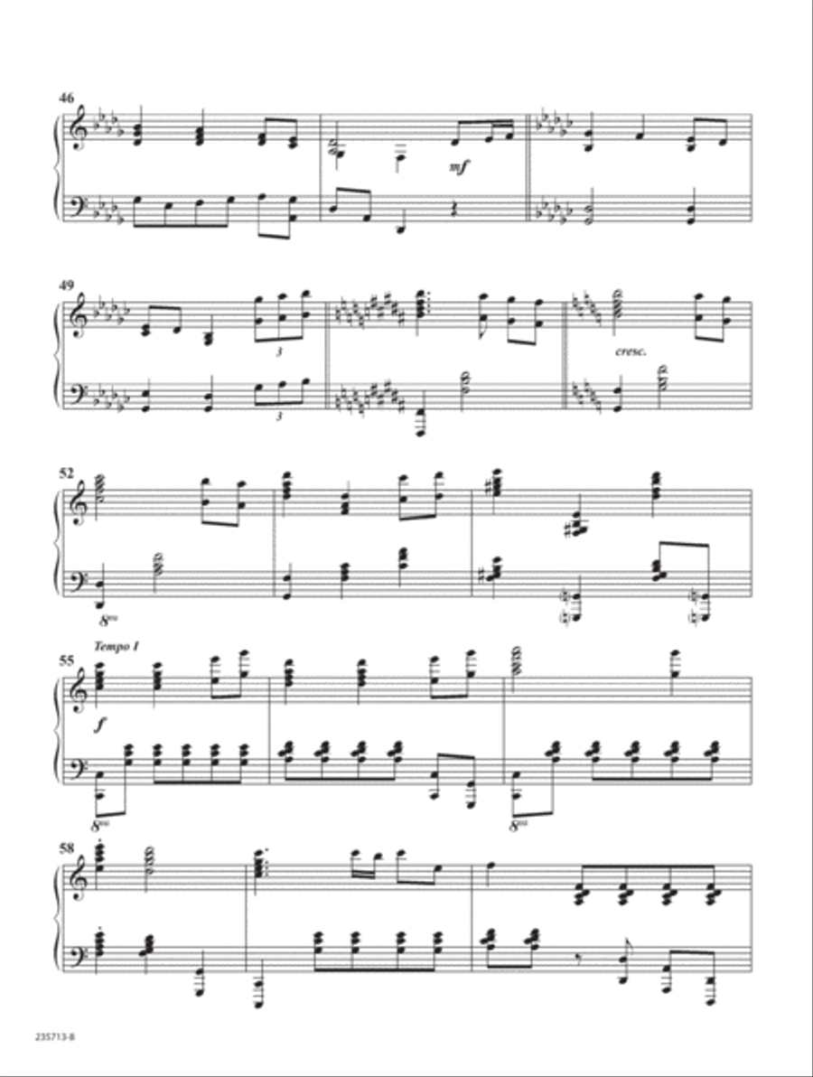 Glad Adoration (Digital Download) Piano Solo scores gallery preview page 4