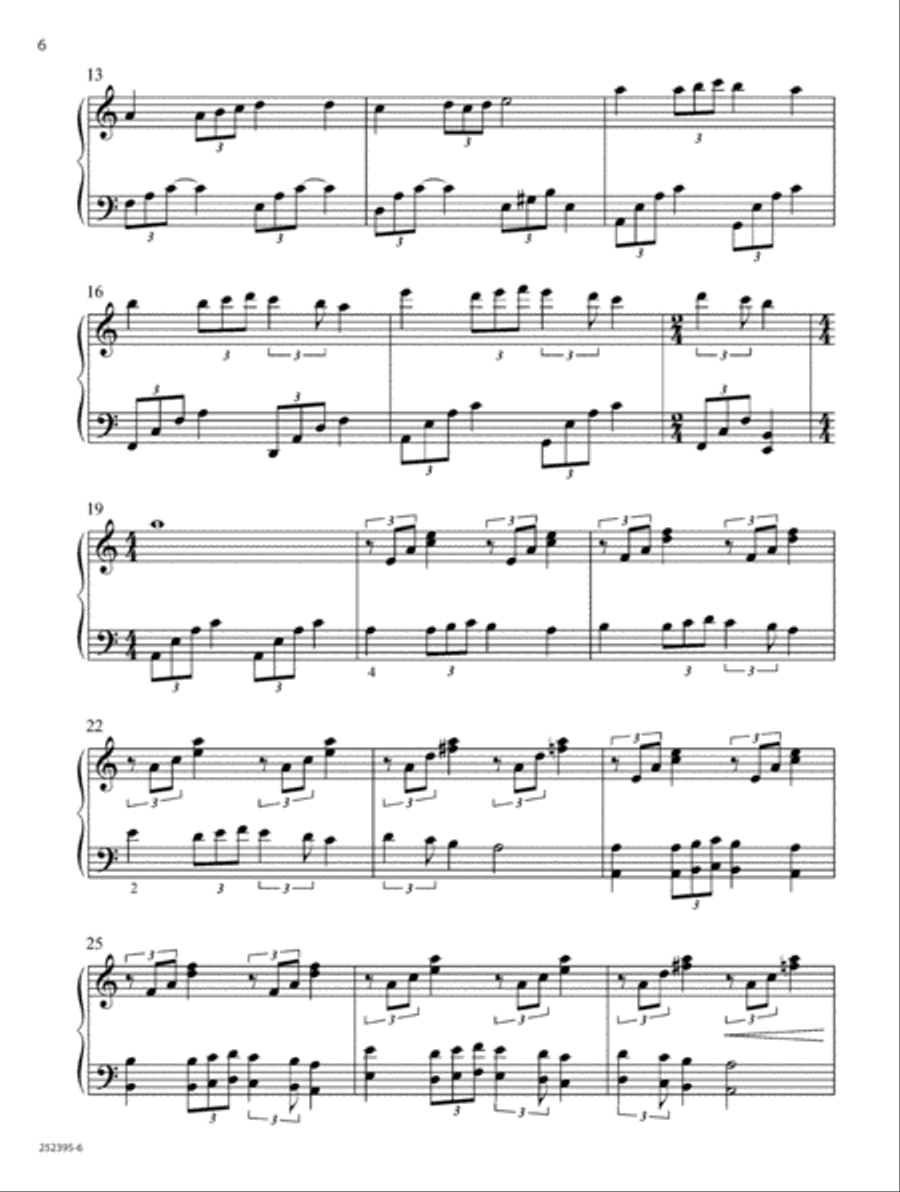 The Deep Love of Jesus (Digital Download) Piano Solo scores gallery preview page 6