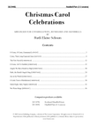 Christmas Carol Celebrations - Reproducible Handbell Part (2-3 octaves) - Digita