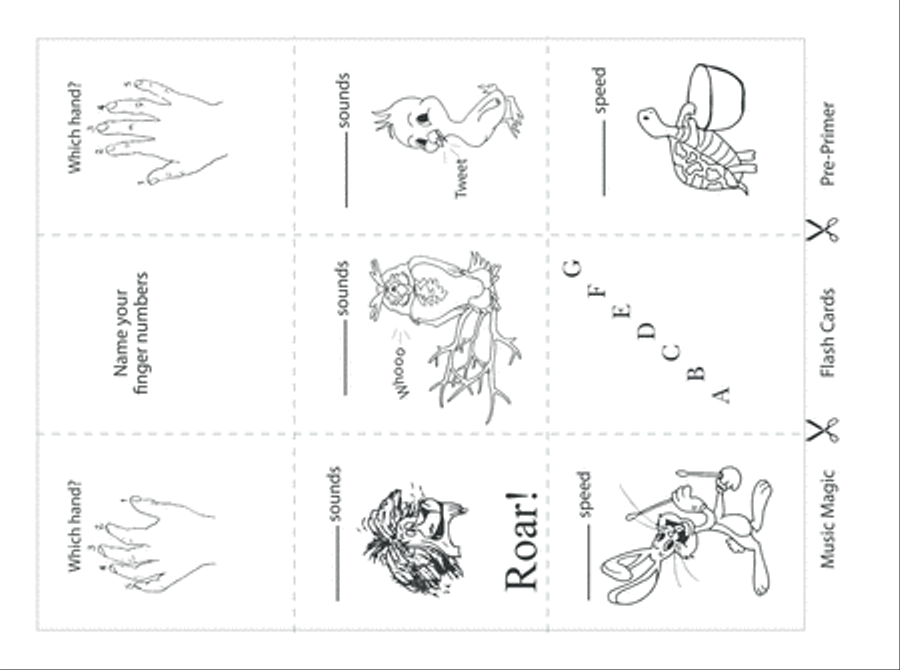 Noona Comp Music Magic Pno PWS Actvty Wrkbk PrePri (Digital Download) Piano Method scores gallery preview page 4