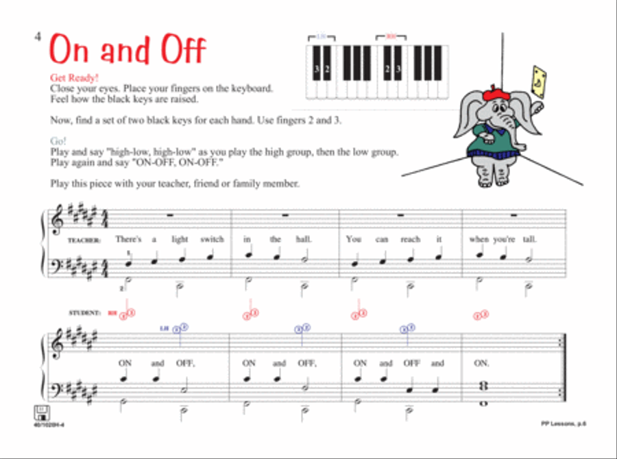 Noona Comp Music Magic Piano Me +1 Duets PrePrimer (Digital Download) Piano Method scores gallery preview page 4