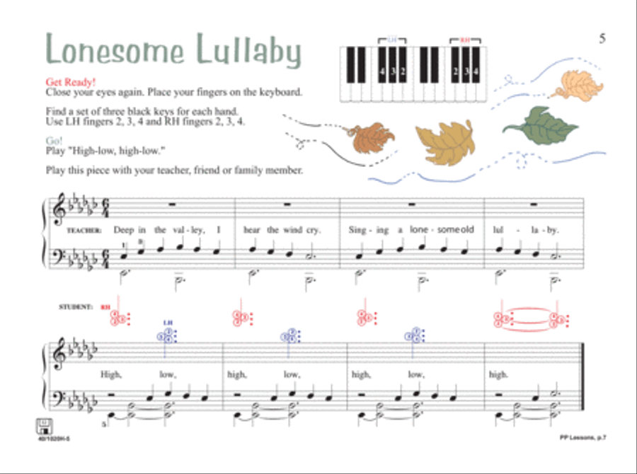 Noona Comp Music Magic Piano Me +1 Duets PrePrimer (Digital Download) Piano Method scores gallery preview page 5