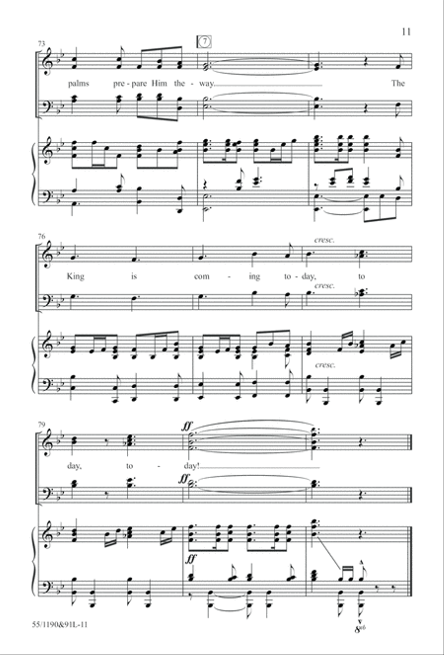Hallelujah! What a Savior! (Digital Download) 4-Part scores gallery preview page 11