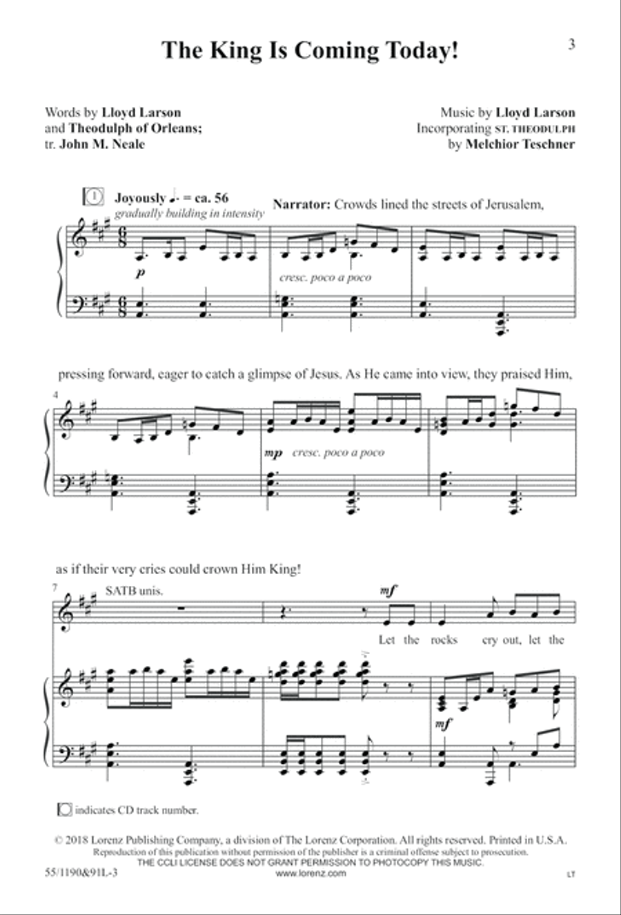 Hallelujah! What a Savior! (Digital Download) 4-Part scores gallery preview page 3