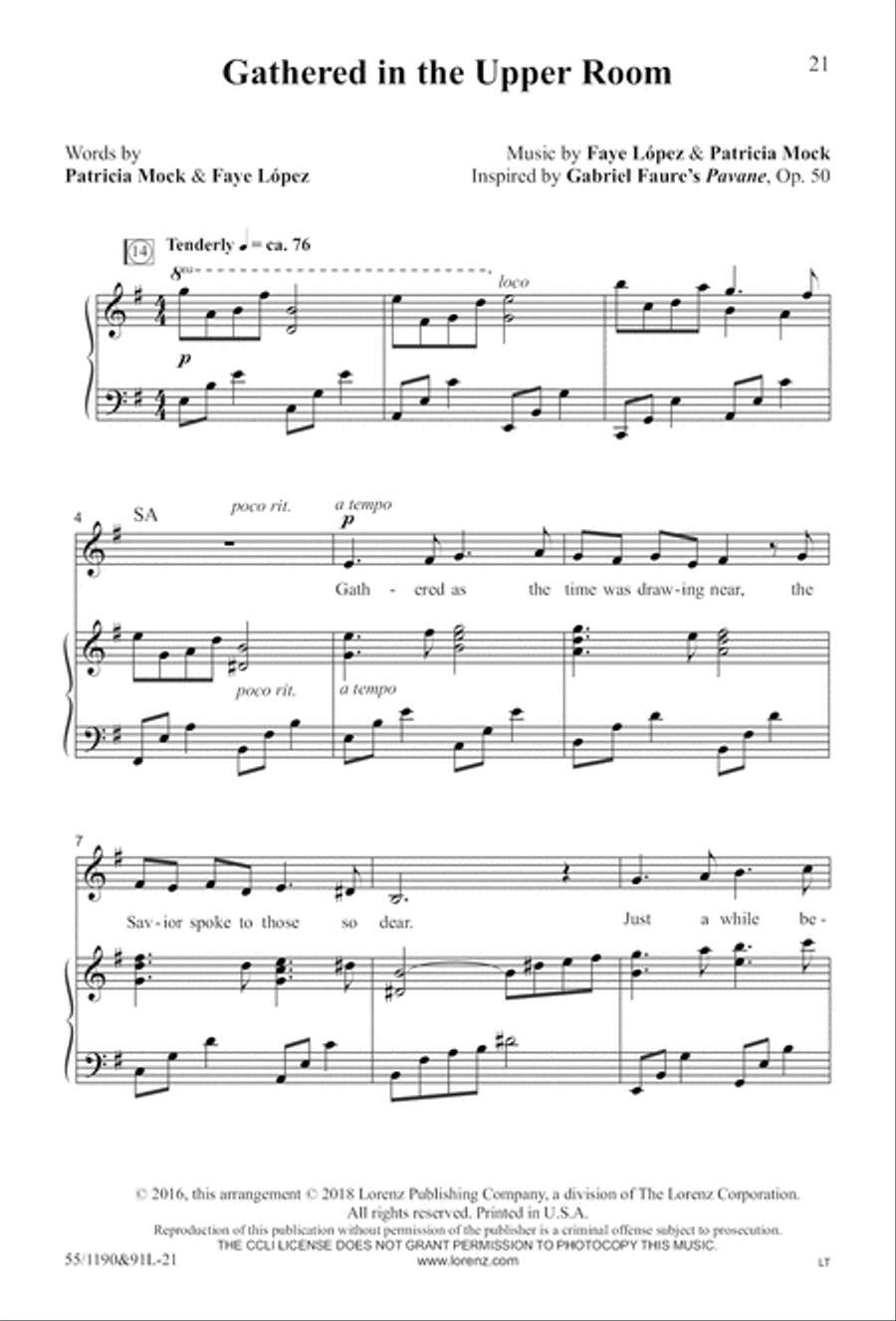Hallelujah! What a Savior! (Digital Download) 4-Part scores gallery preview page 21