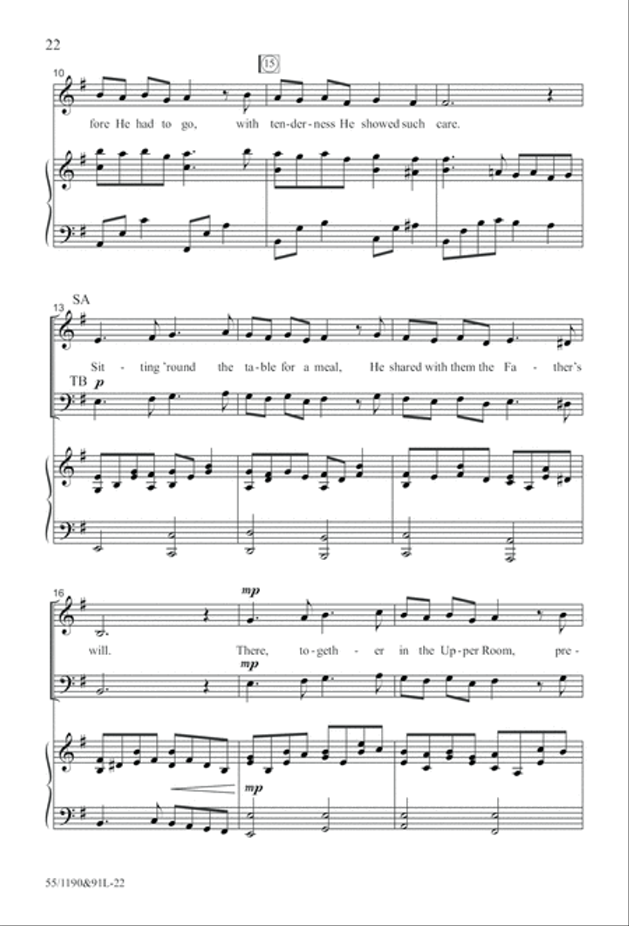 Hallelujah! What a Savior! (Digital Download) 4-Part scores gallery preview page 22