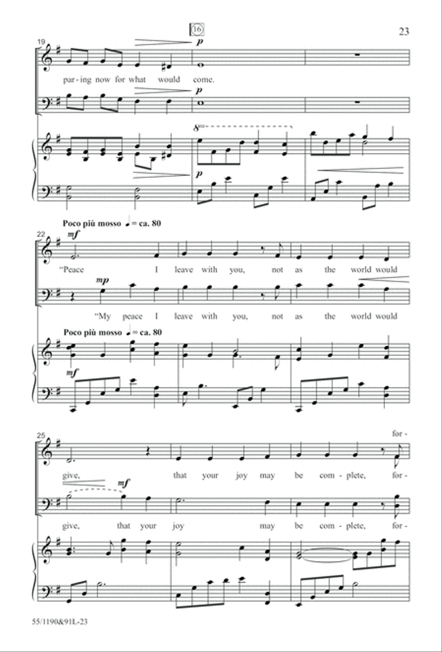 Hallelujah! What a Savior! (Digital Download) 4-Part scores gallery preview page 23
