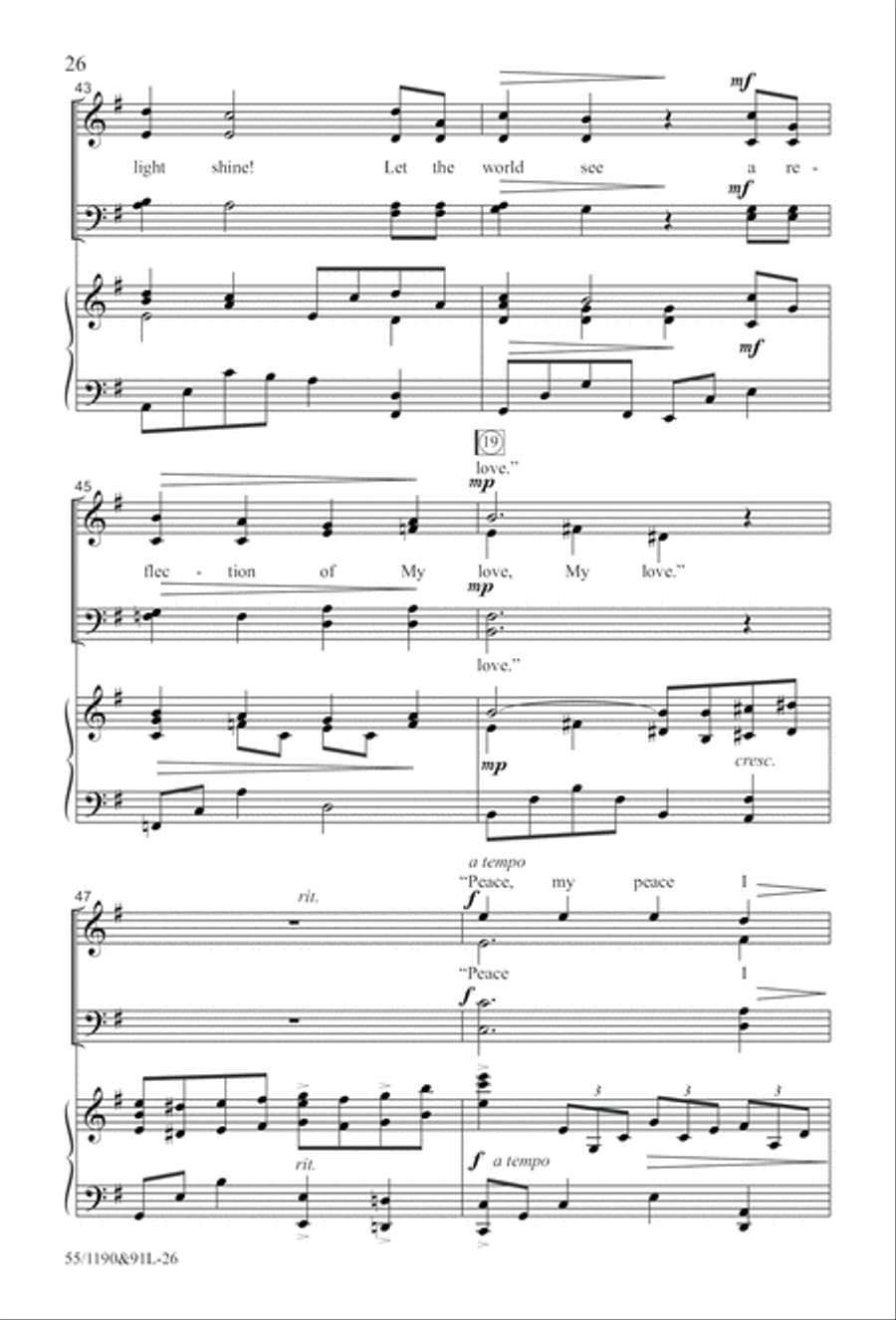 Hallelujah! What a Savior! (Digital Download) 4-Part scores gallery preview page 26