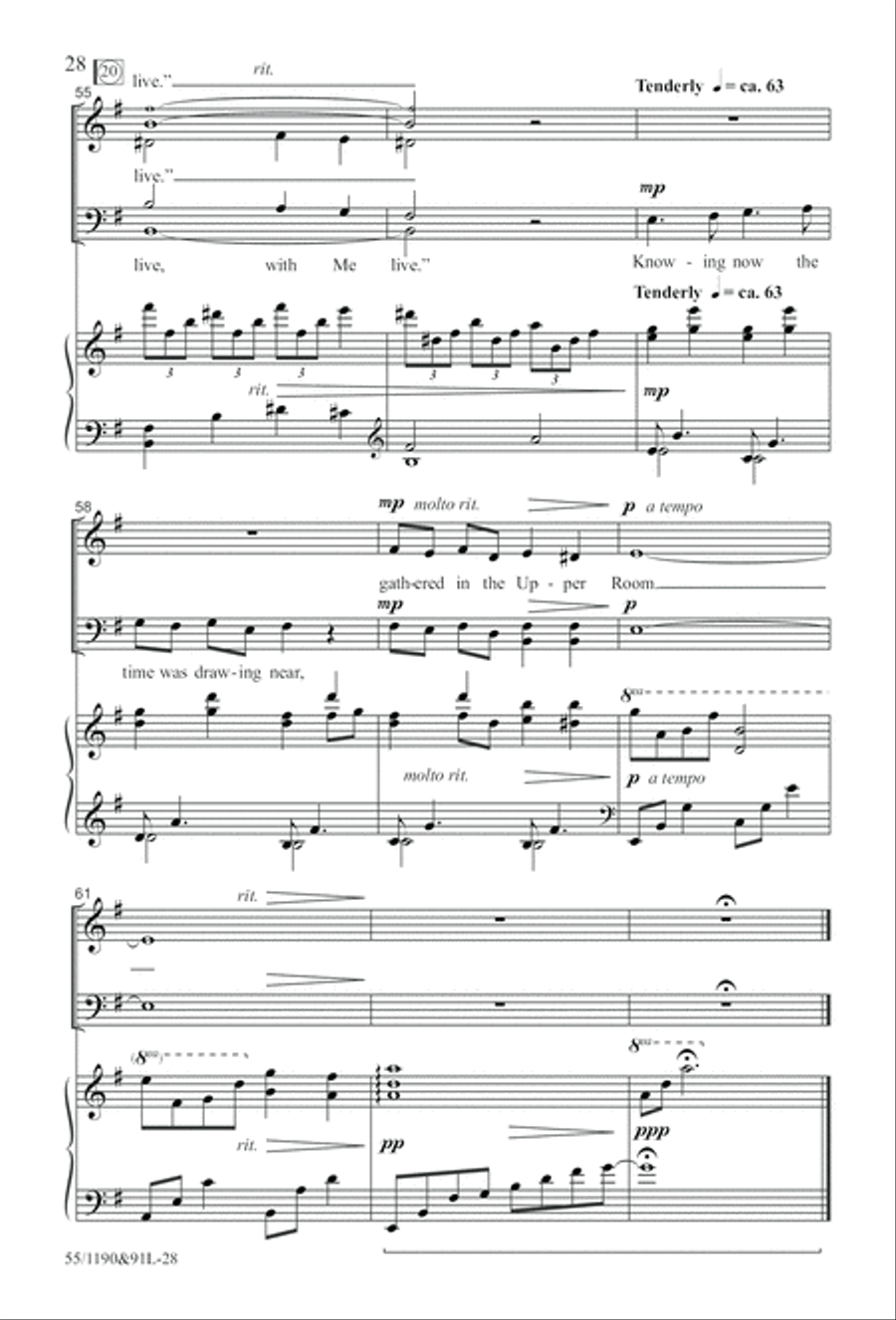 Hallelujah! What a Savior! (Digital Download) 4-Part scores gallery preview page 28