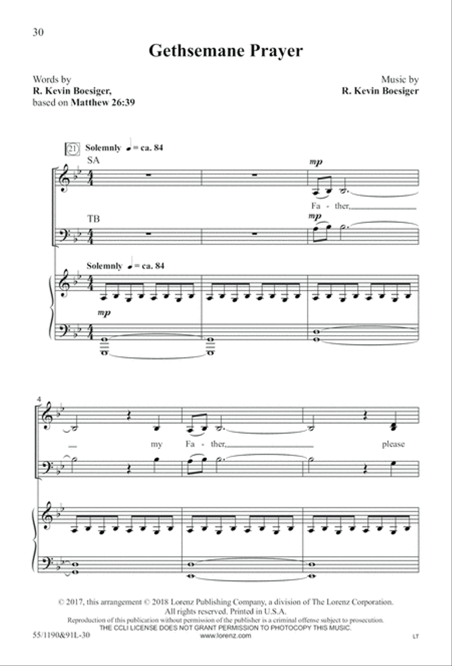 Hallelujah! What a Savior! (Digital Download) 4-Part scores gallery preview page 30