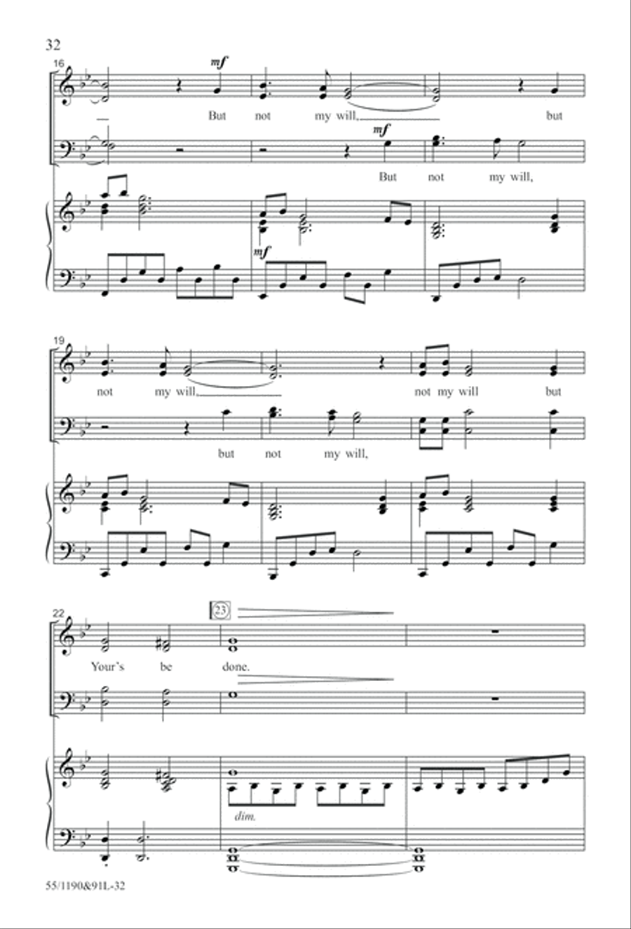 Hallelujah! What a Savior! (Digital Download) 4-Part scores gallery preview page 32