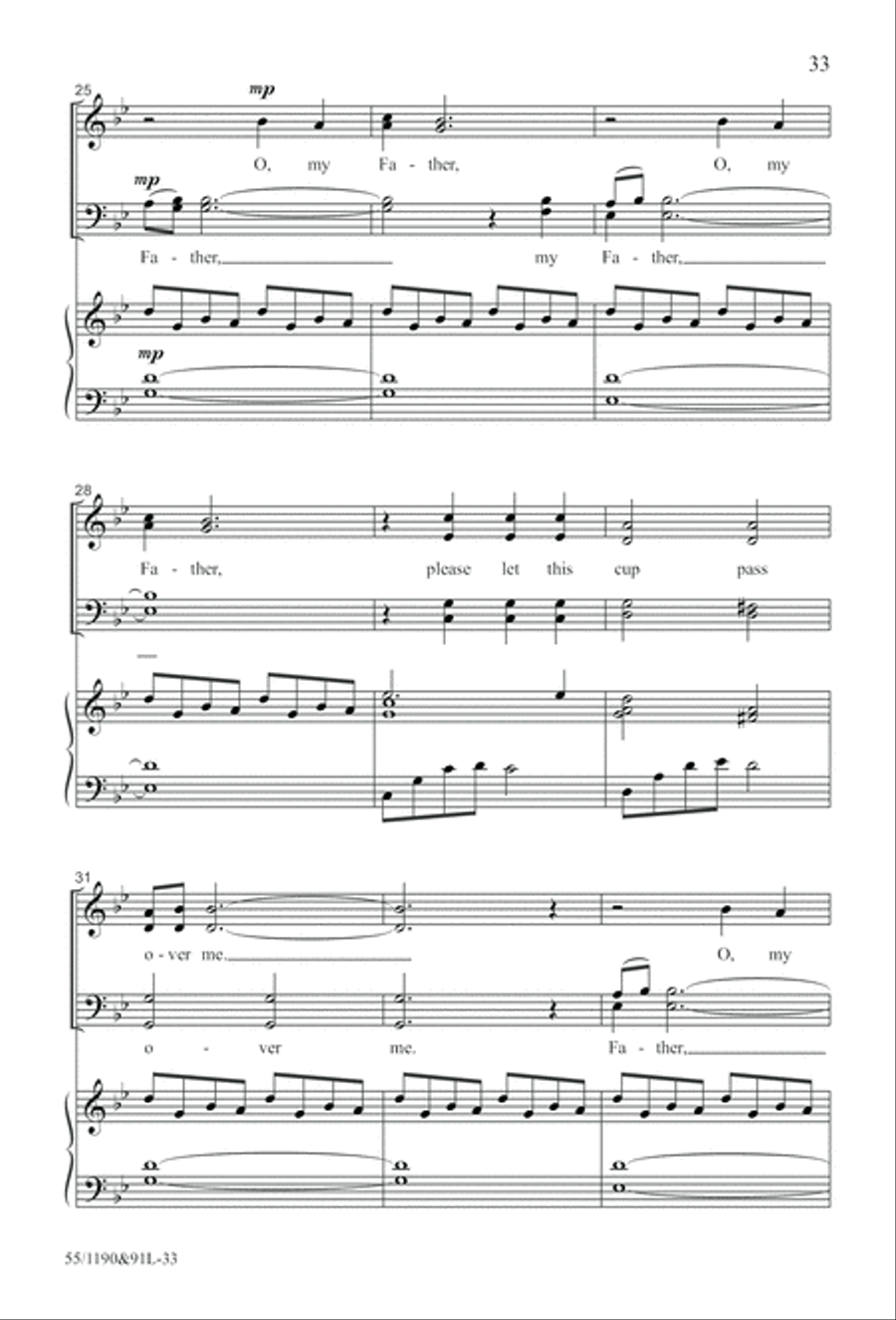 Hallelujah! What a Savior! (Digital Download) 4-Part scores gallery preview page 33