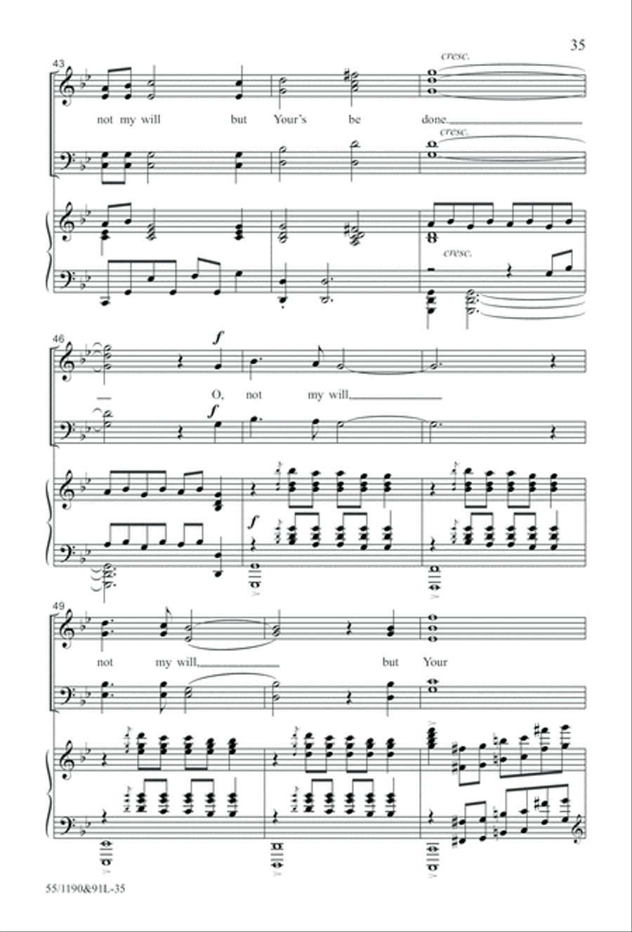 Hallelujah! What a Savior! (Digital Download) 4-Part scores gallery preview page 35
