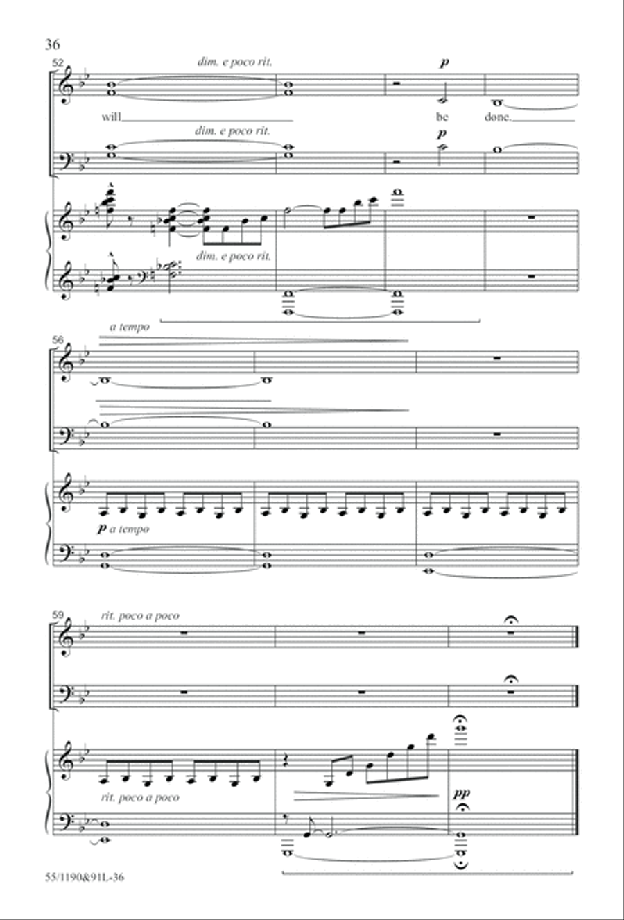 Hallelujah! What a Savior! (Digital Download) 4-Part scores gallery preview page 36