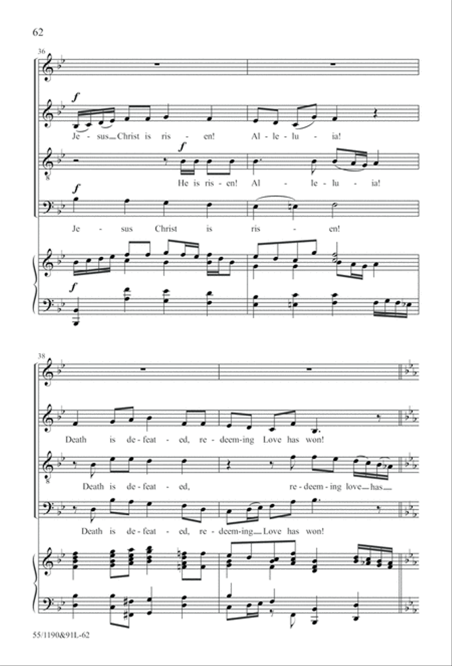 Hallelujah! What a Savior! (Digital Download) 4-Part scores gallery preview page 62