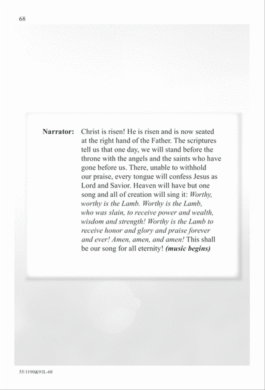 Hallelujah! What a Savior! (Digital Download) 4-Part scores gallery preview page 68