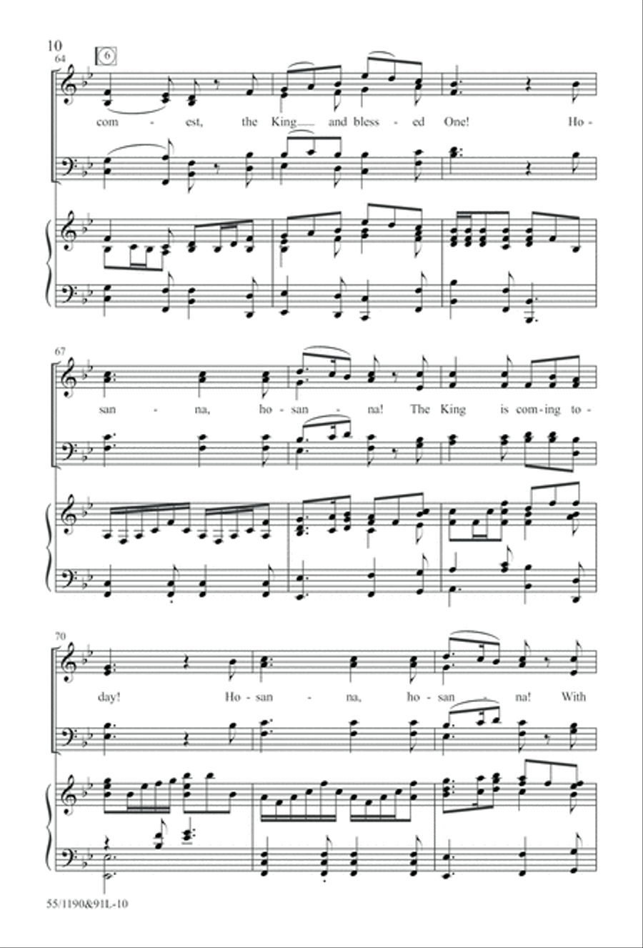 Hallelujah! What a Savior! (Digital Download) 4-Part scores gallery preview page 10