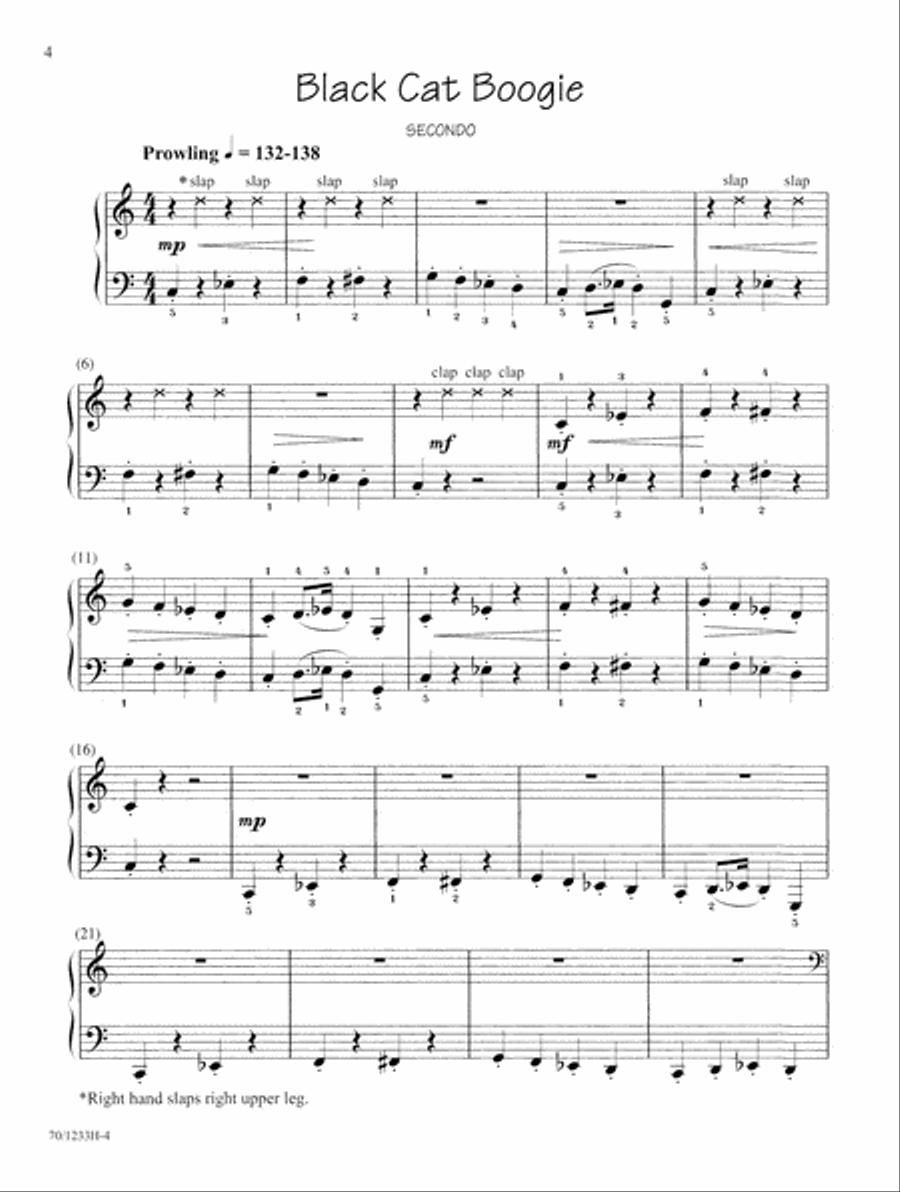 Noona Comp Piano Four Hand Duet Level 4 (Digital Download) Piano Method scores gallery preview page 4