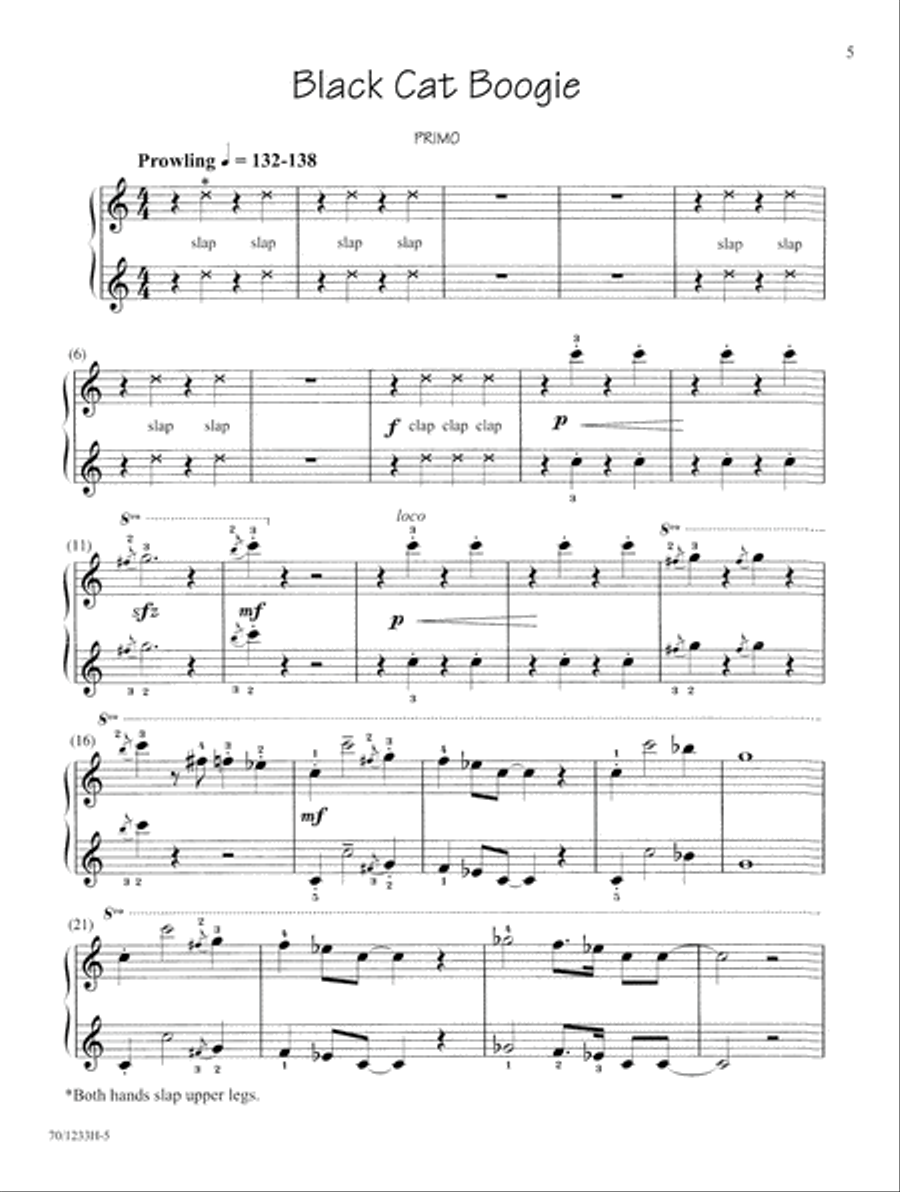 Noona Comp Piano Four Hand Duet Level 4 (Digital Download) Piano Method scores gallery preview page 5