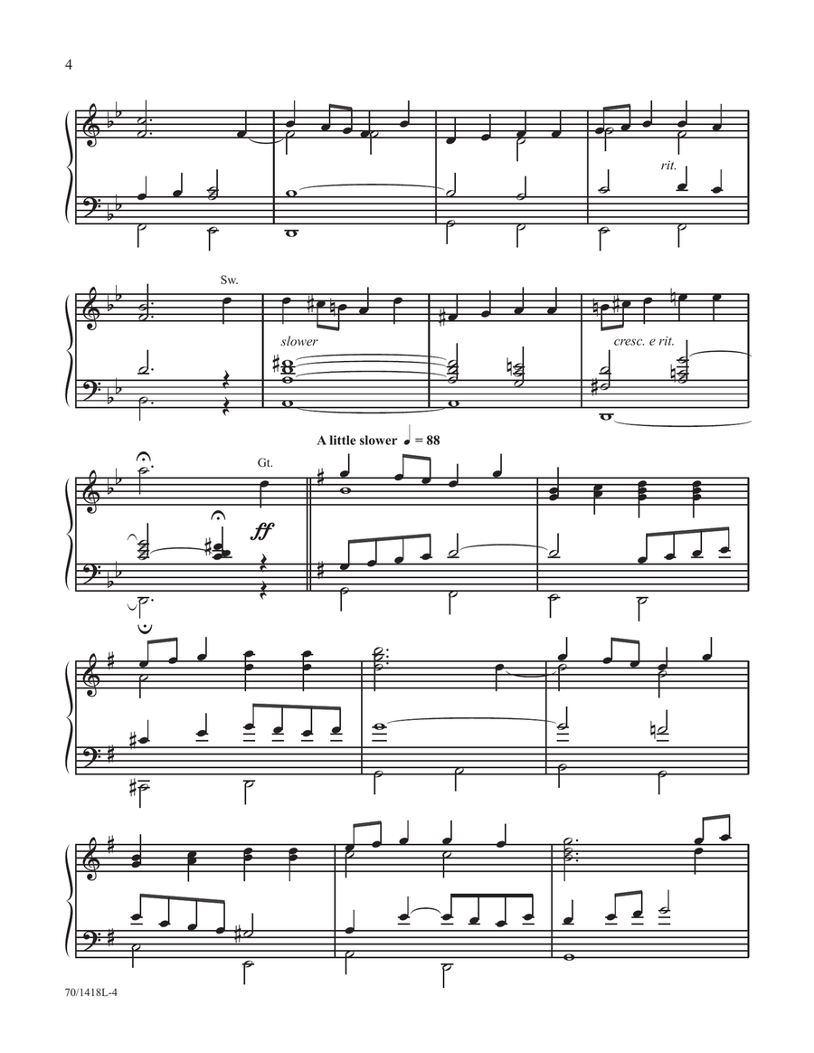 Ready-to-Play Organist: Advent and Christmas (Digital Download) Organ scores gallery preview page 4