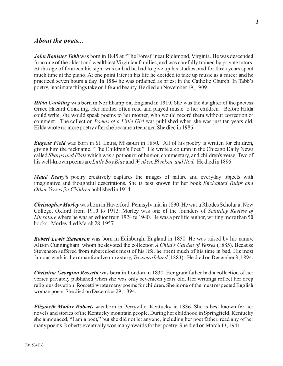 Poetry at the Piano - Book 2, Moderately Easy (Digital Download) Piano Solo scores gallery preview page 3
