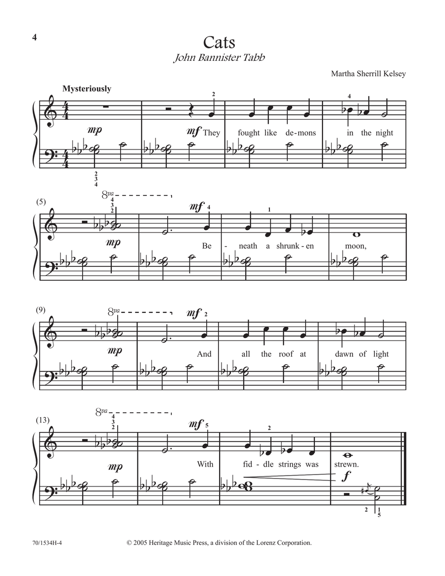 Poetry at the Piano - Book 2, Moderately Easy (Digital Download) Piano Solo scores gallery preview page 4