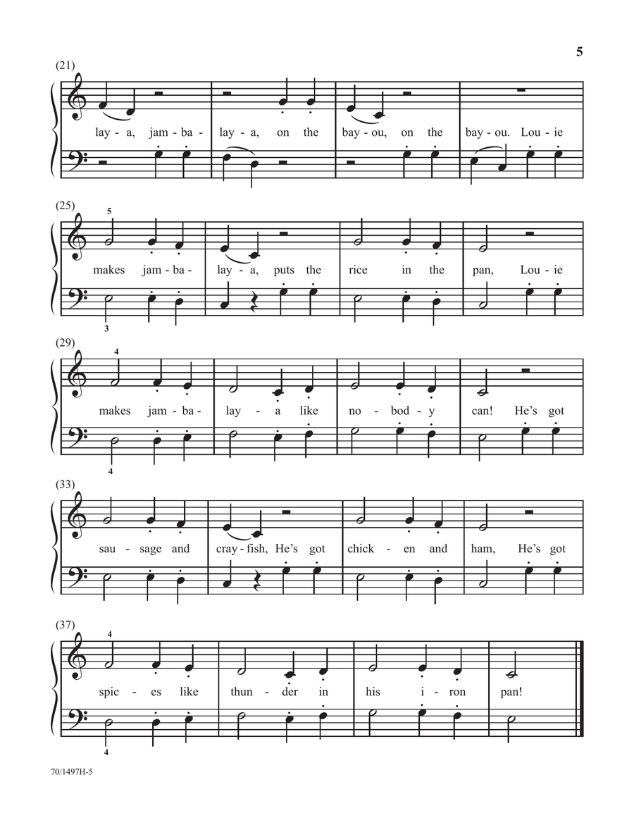 Jazz 'n Rags at Your Fingertips - Book 1, Easy (Digital Download) Piano Solo scores gallery preview page 5