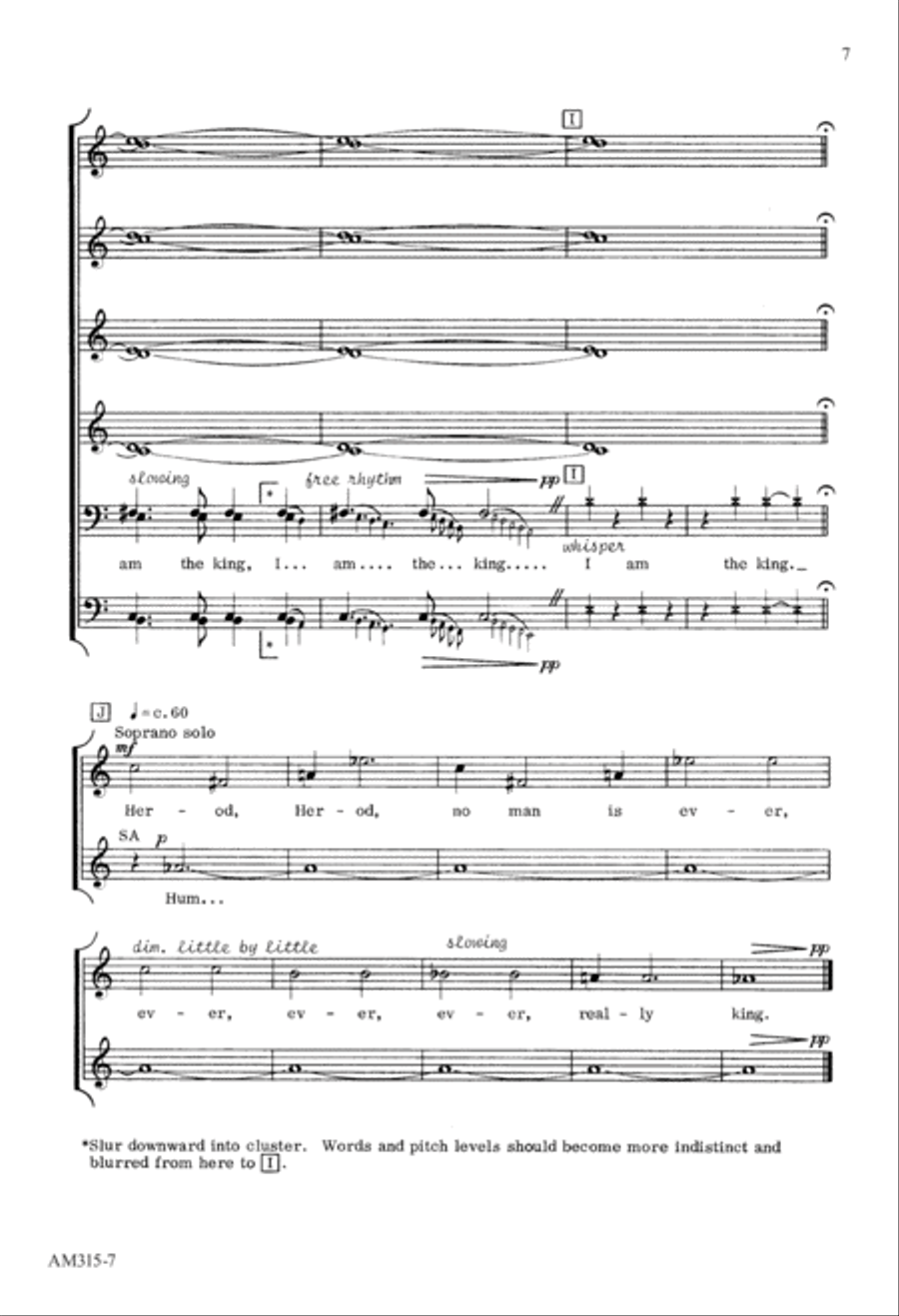 King Herod (Digital Download) Divisi scores gallery preview page 7
