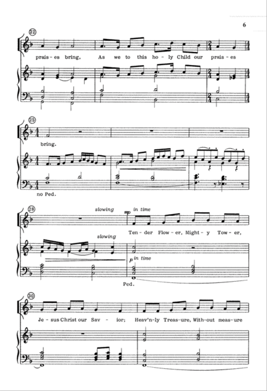 Come Rejoicing (Digital Download) Unison Choir scores gallery preview page 6