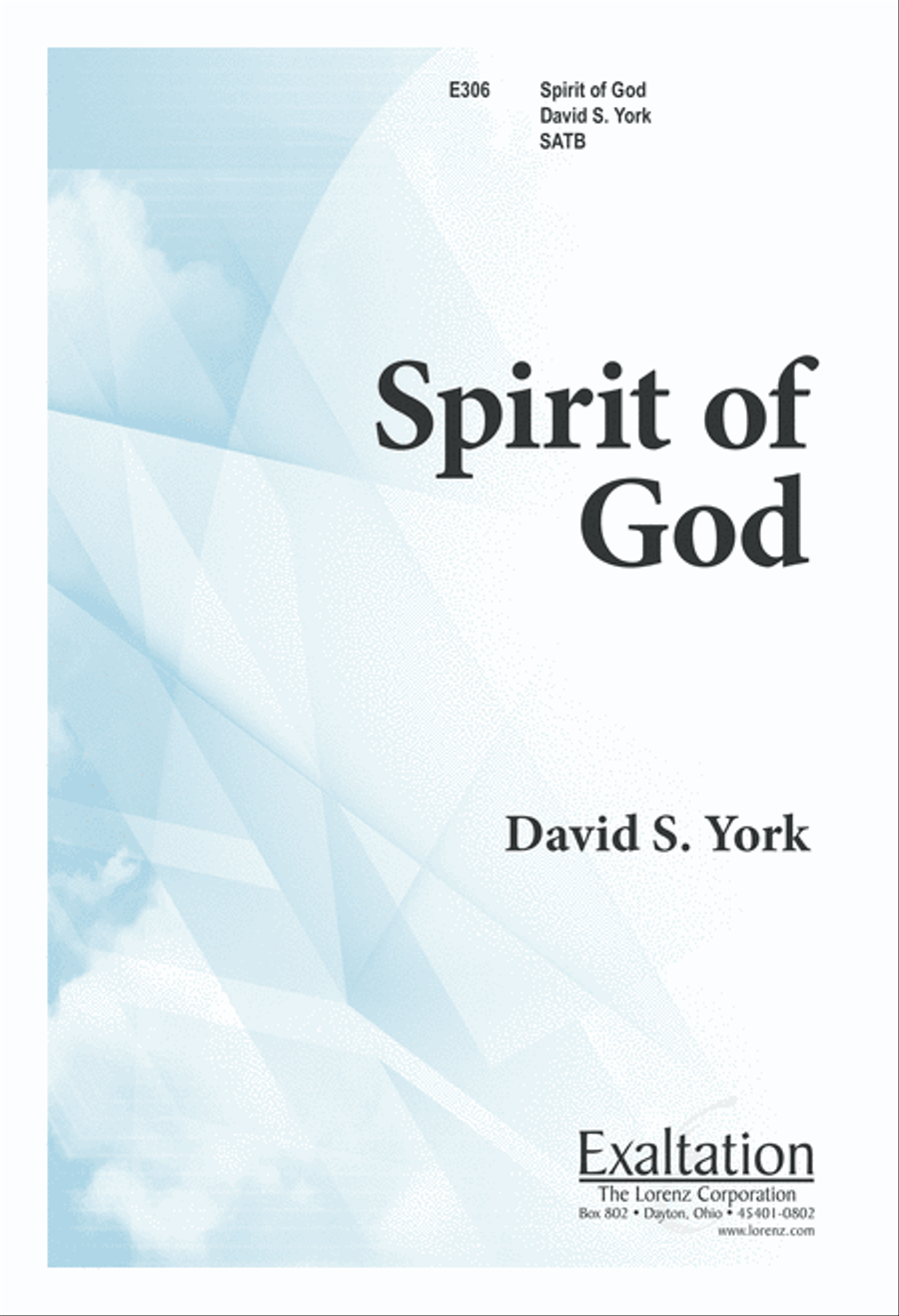 Spirit of God (Digital Download) 4-Part scores gallery preview page 1