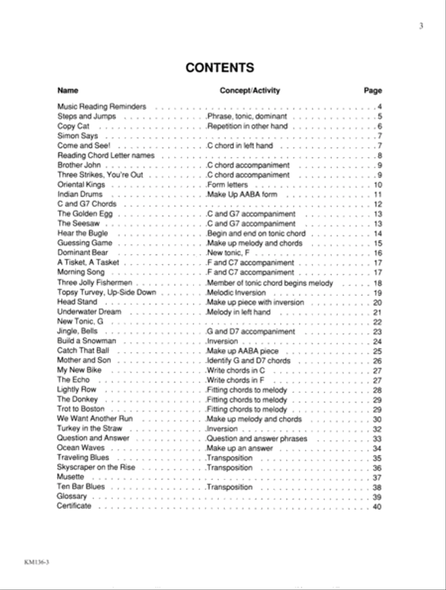 Creative Pianist Book 1 The (Digital Download) Piano Method scores gallery preview page 3
