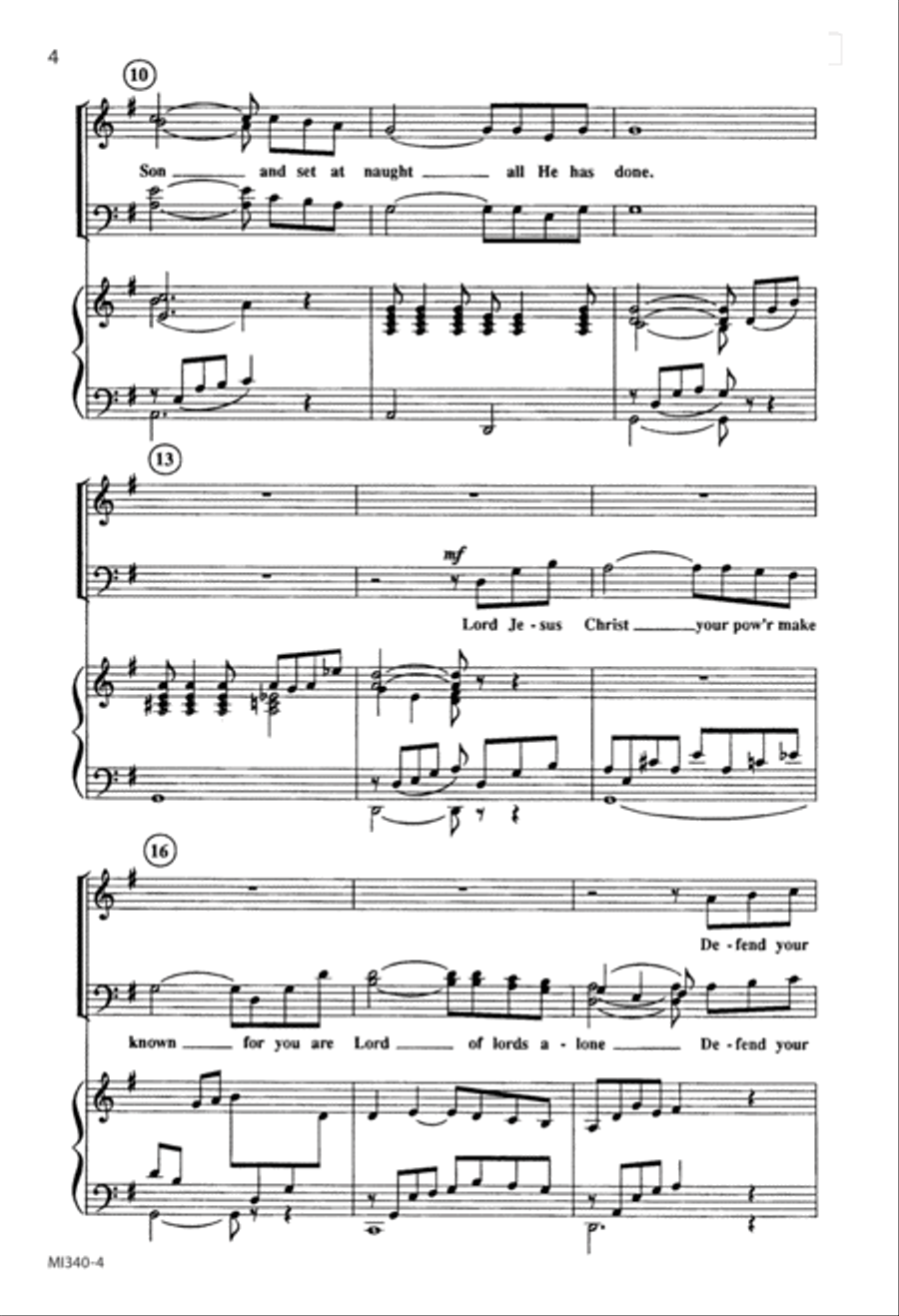 Lord, Keep Us Steadfast (Digital Download) 4-Part scores gallery preview page 4