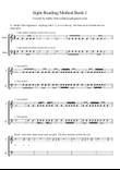 Men's Choir Sight-Reading, Book 1